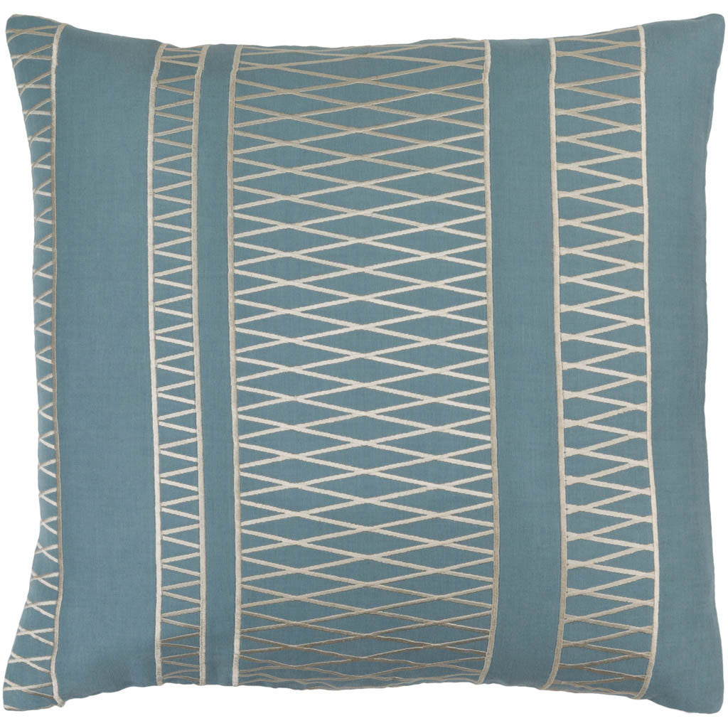 Cora Slate/Beige Pillow