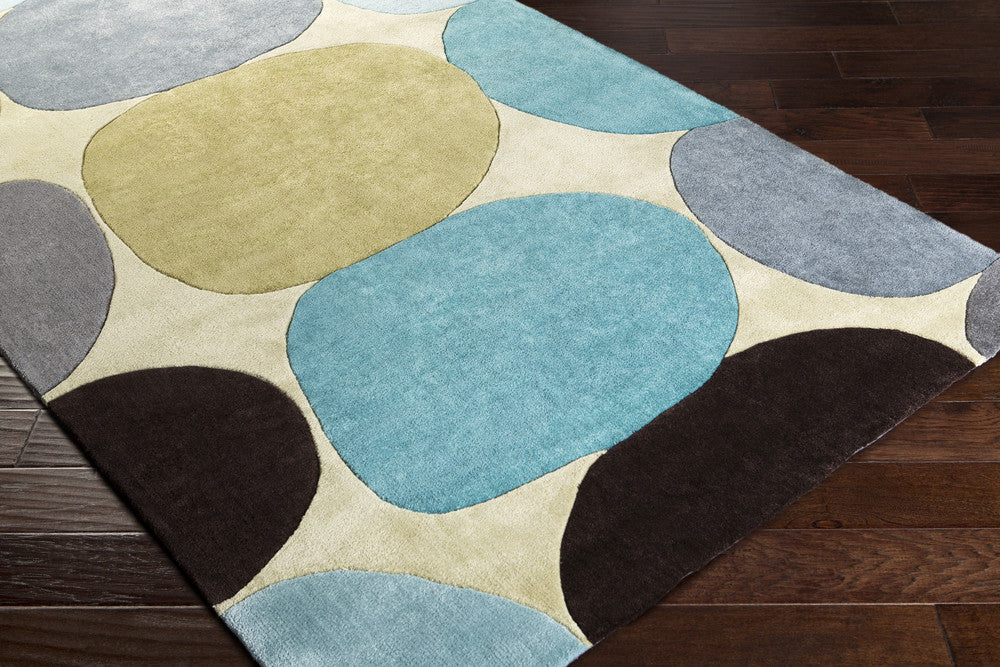 Cosmopolitan Olive/Slate Area Rug - Froy.com