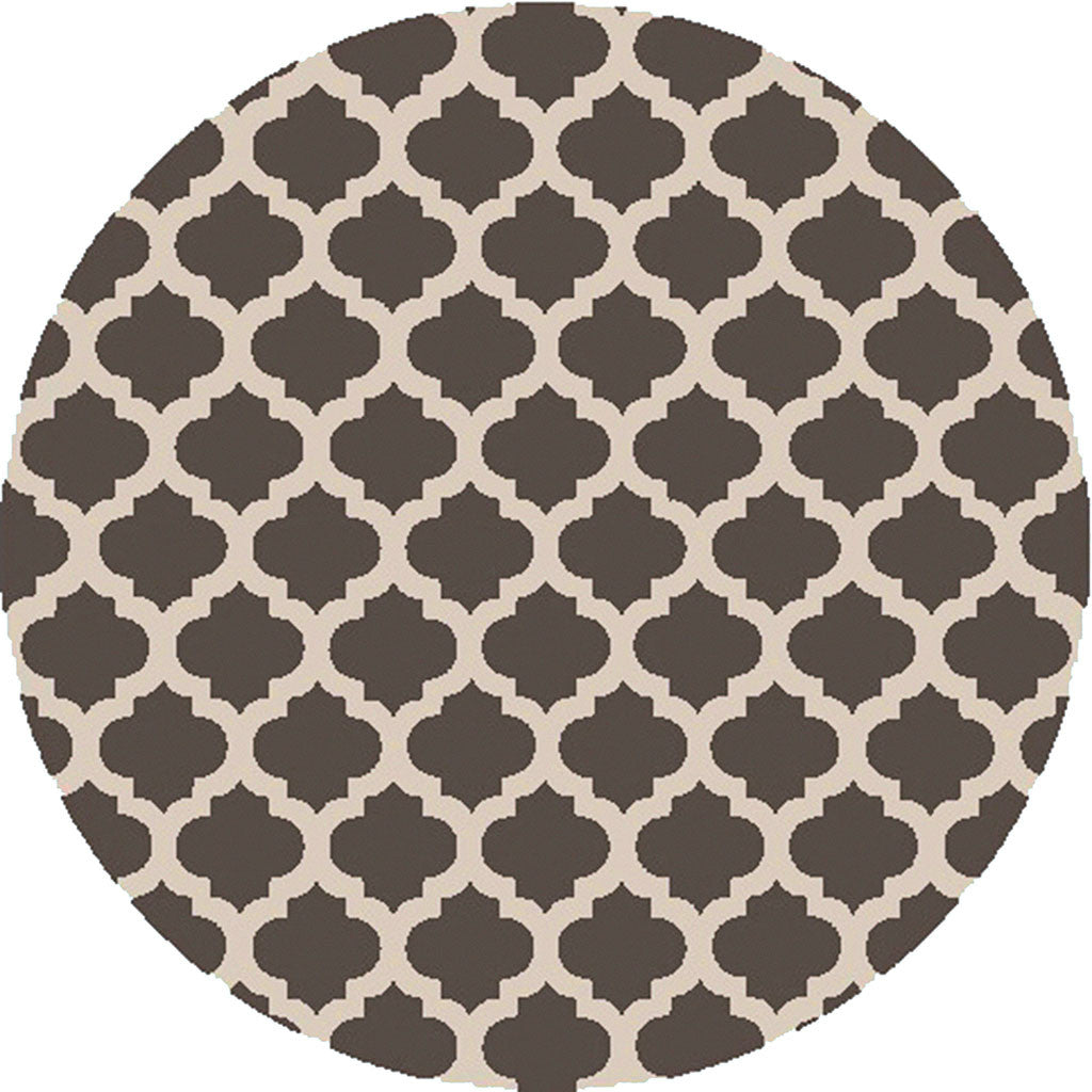 Cosmopolitan Beige/Gray Round Rug