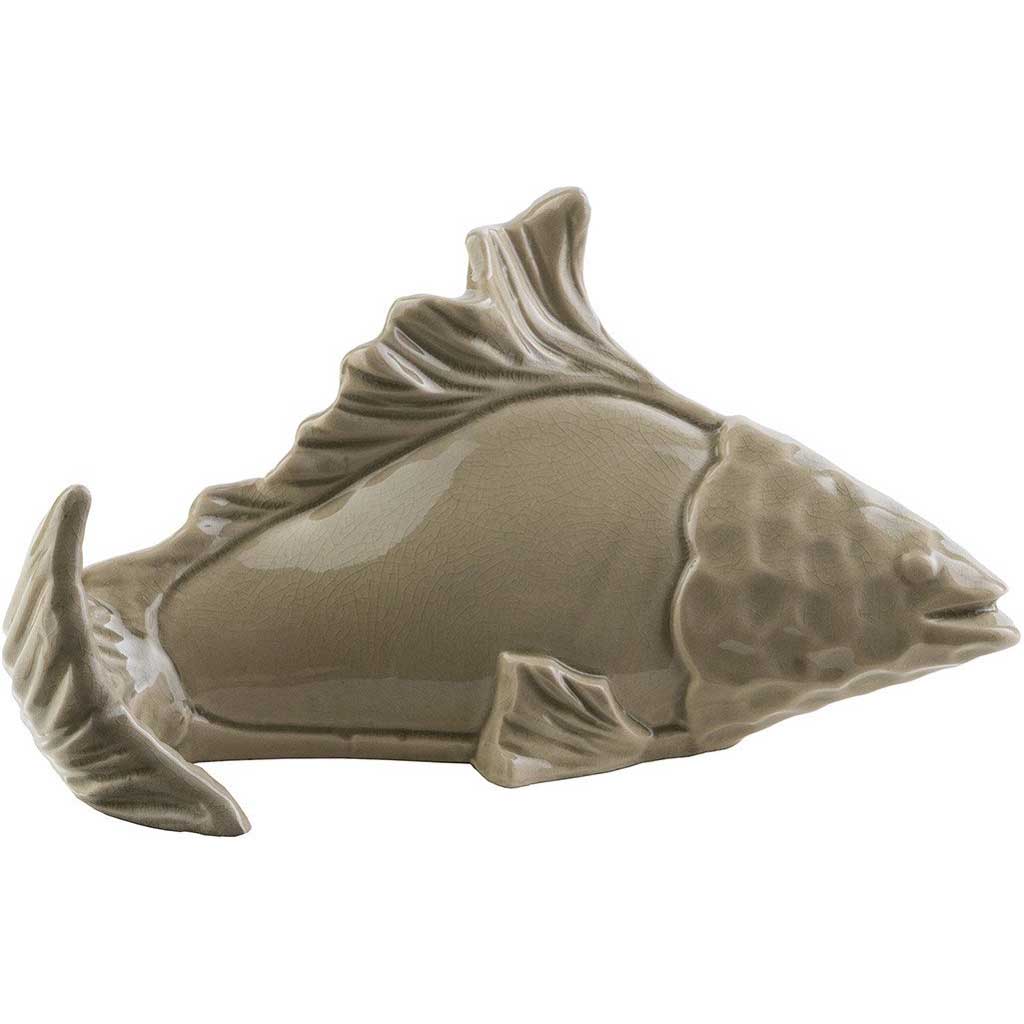 Clearwater Ceramic Fish Olive Small