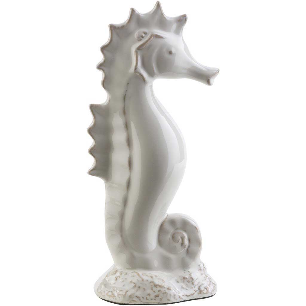 Clearwater Ceramic Sea Horse Ivory