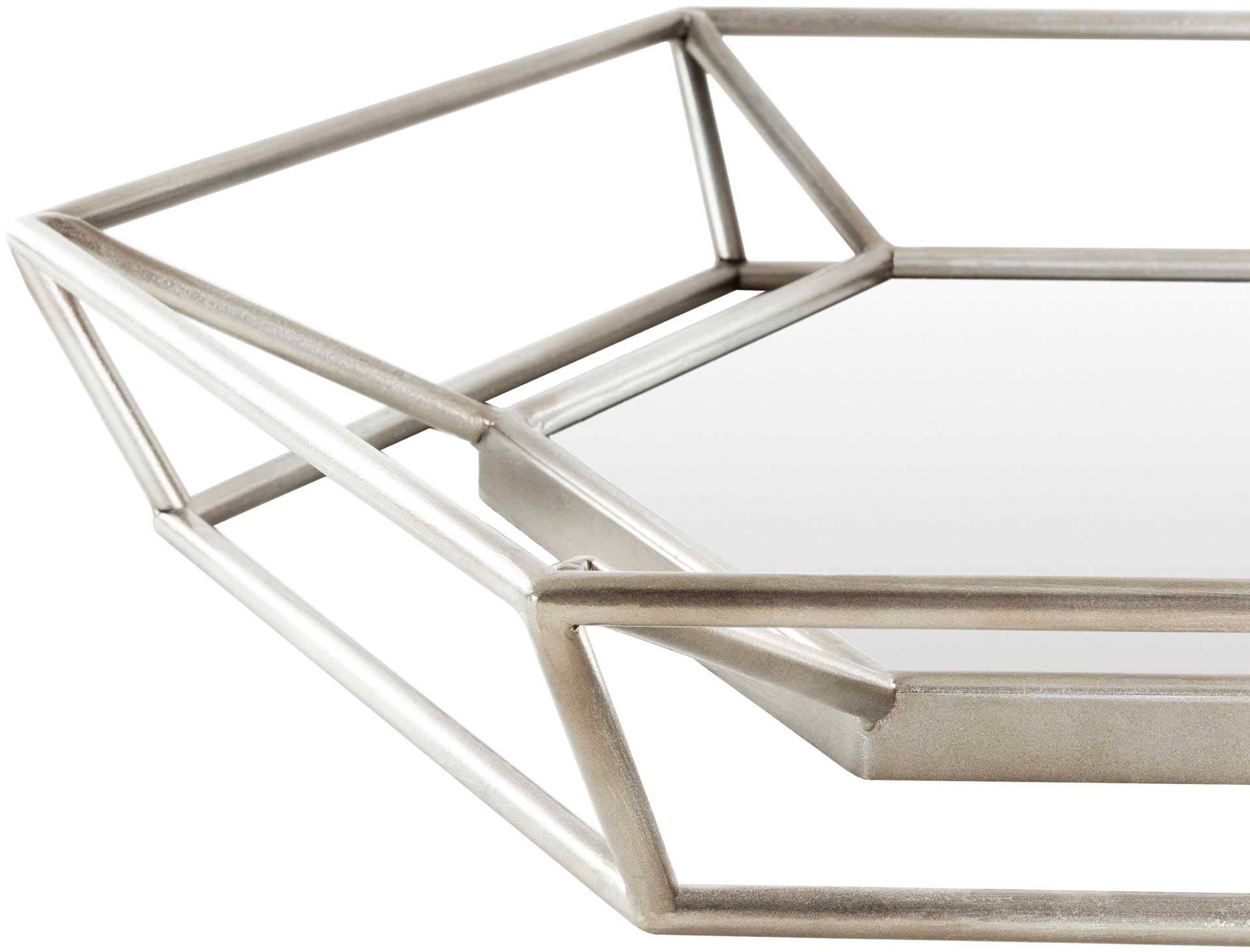 Colby Mirror Silver