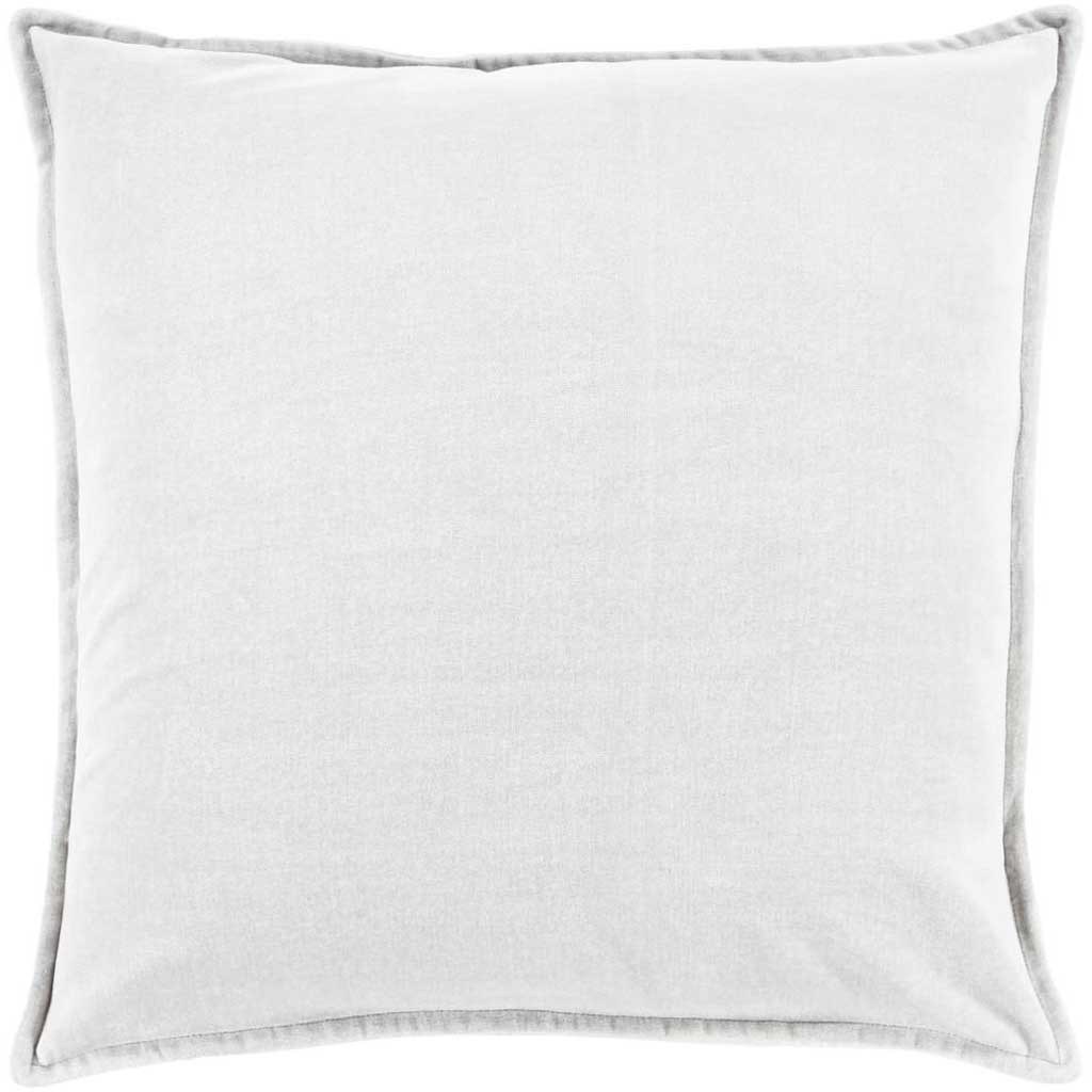 Ava Grace Light Gray Pillow
