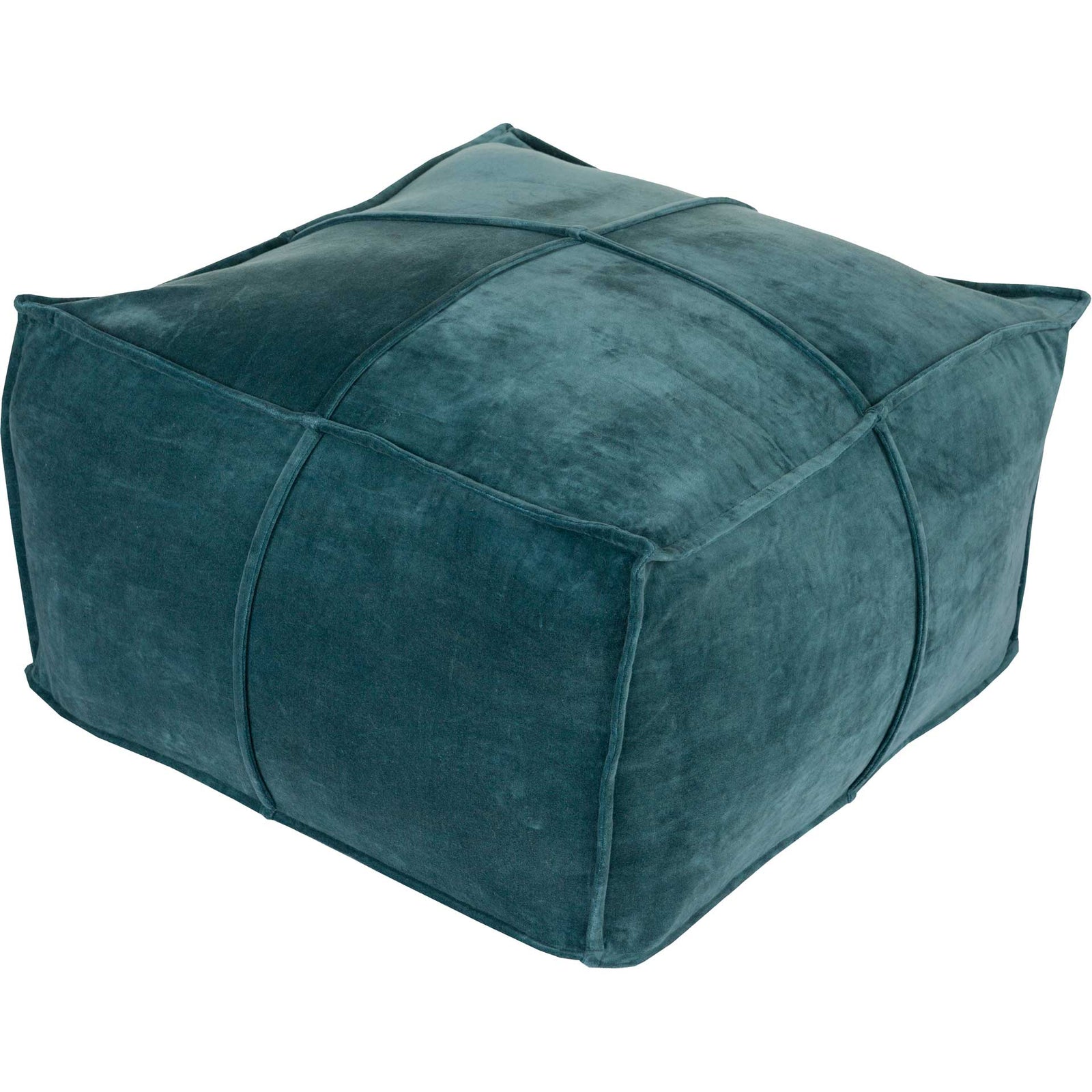 Conner Pouf Teal