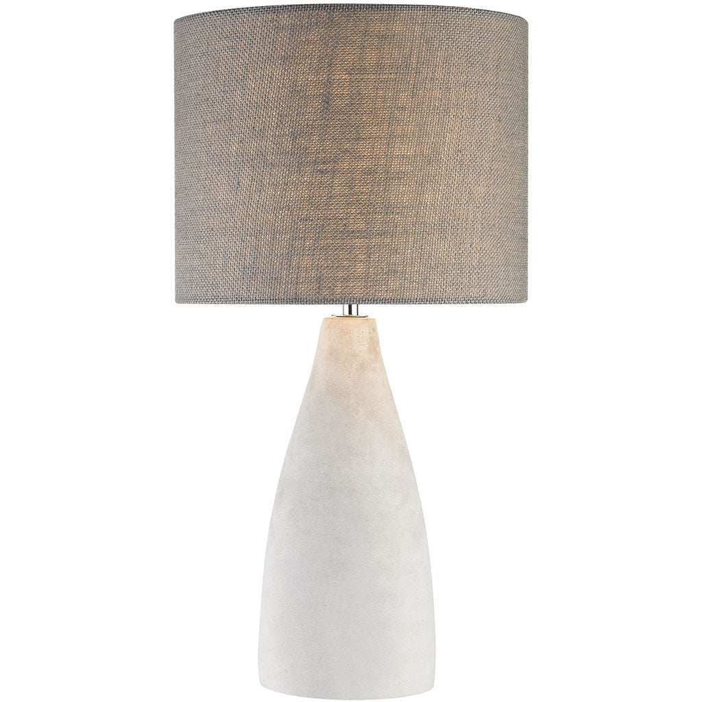 Rockport Table Lamp Polished Concrete Tall