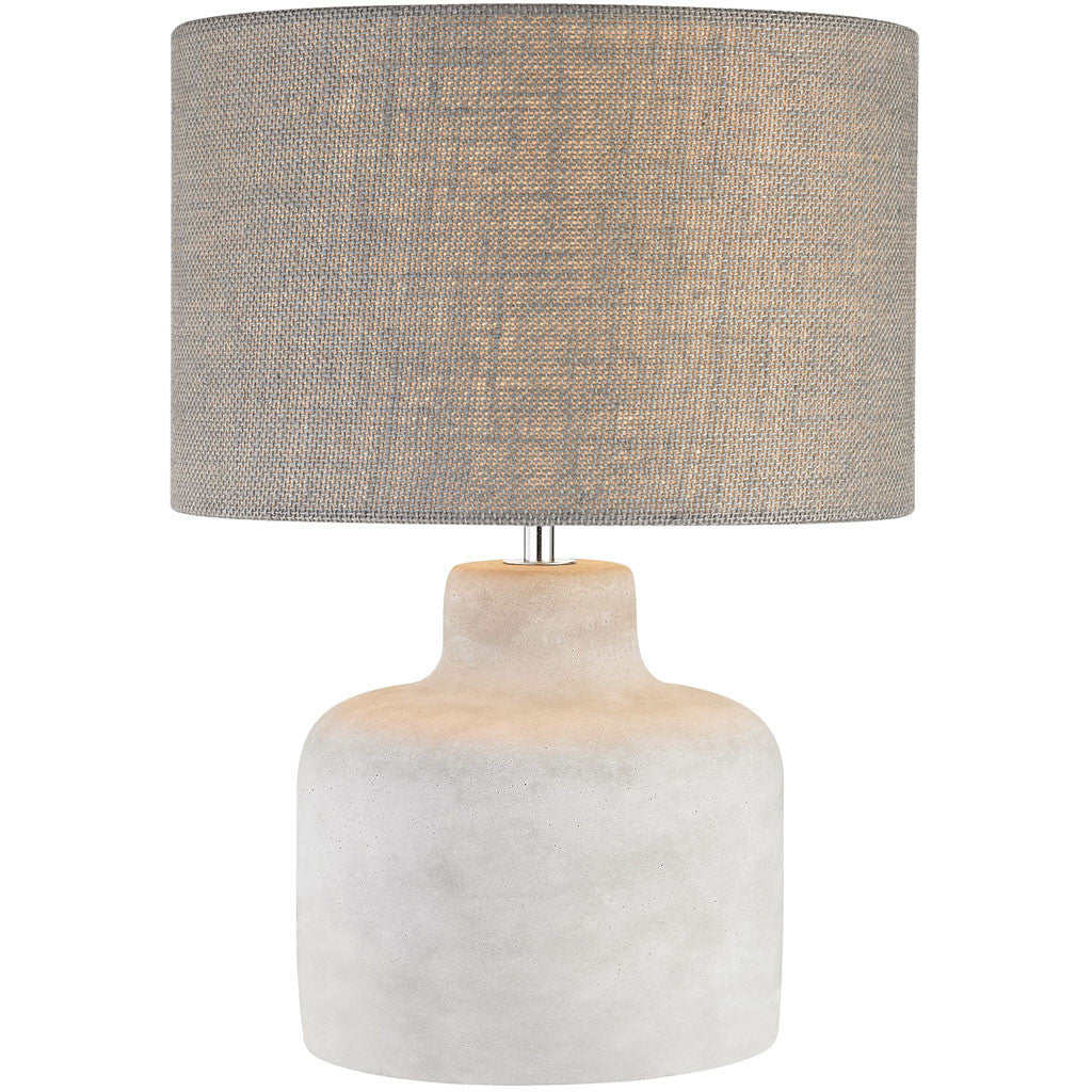 Rockport Table Lamp Polished Concrete Broad