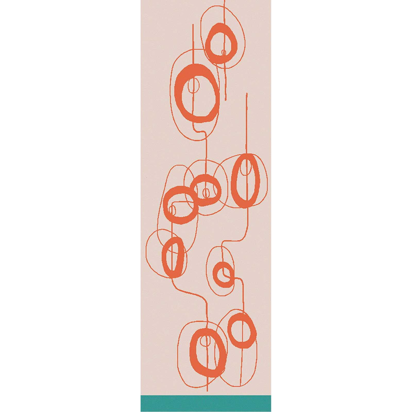 Decorativa Light Gray/Rust Runner Rug