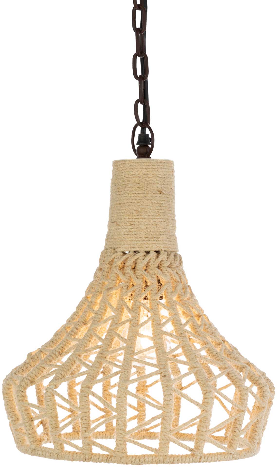 Delilah Ceiling Lamp Black/Natural