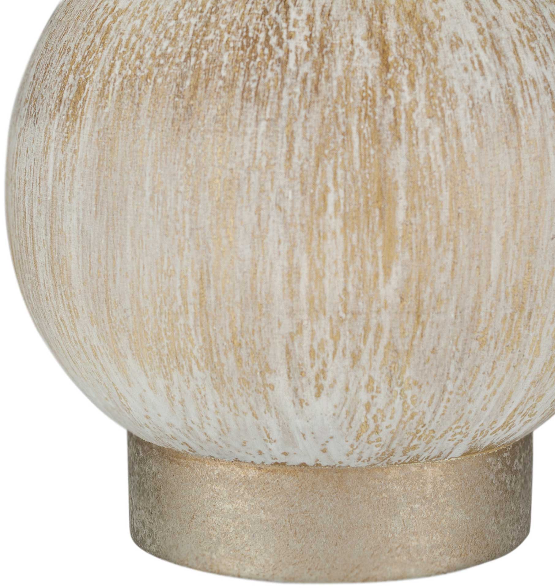 Denver Table Lamp Ivory/White/Tan