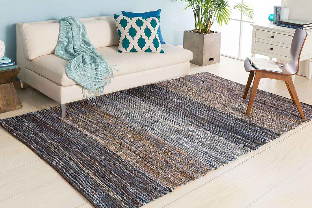 Denim Mocha/Slate Area Rug - Froy.com
