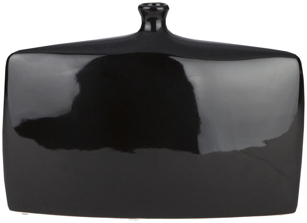 Druid Ceramic Table Vase Black