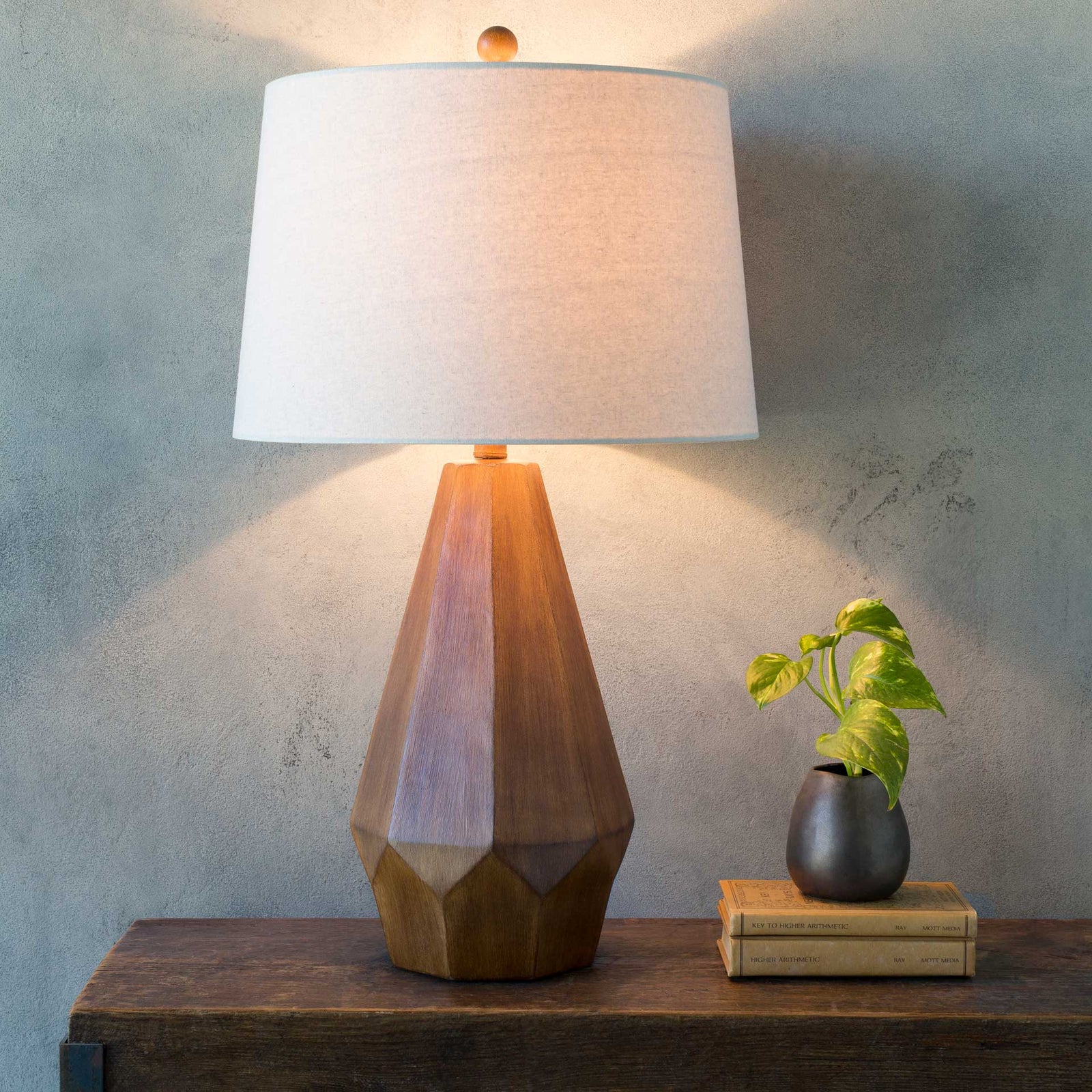 Dream Table Lamp Burnt Orange/Ivory/Camel
