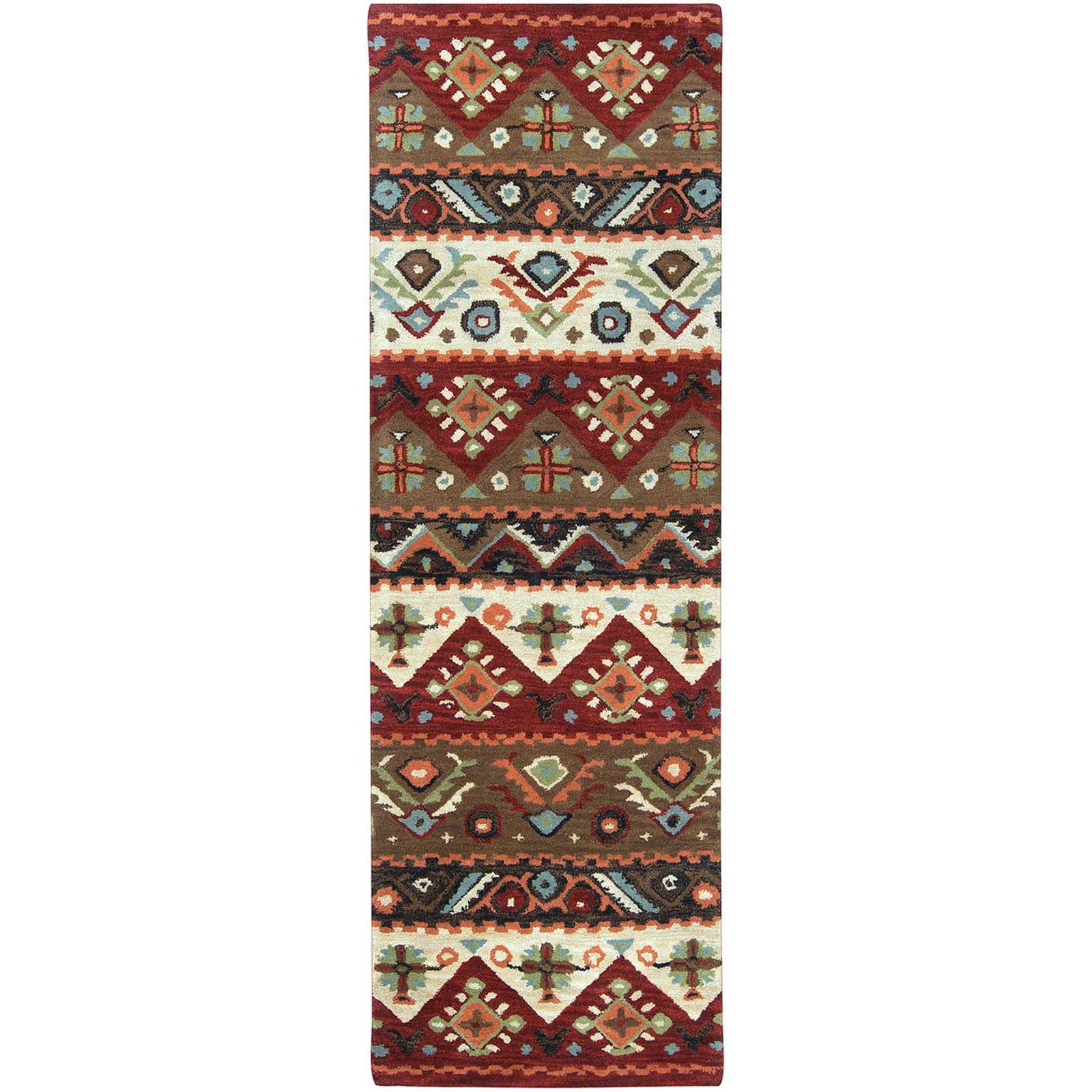 Dream Burgundy/Chocolate Runner Rug