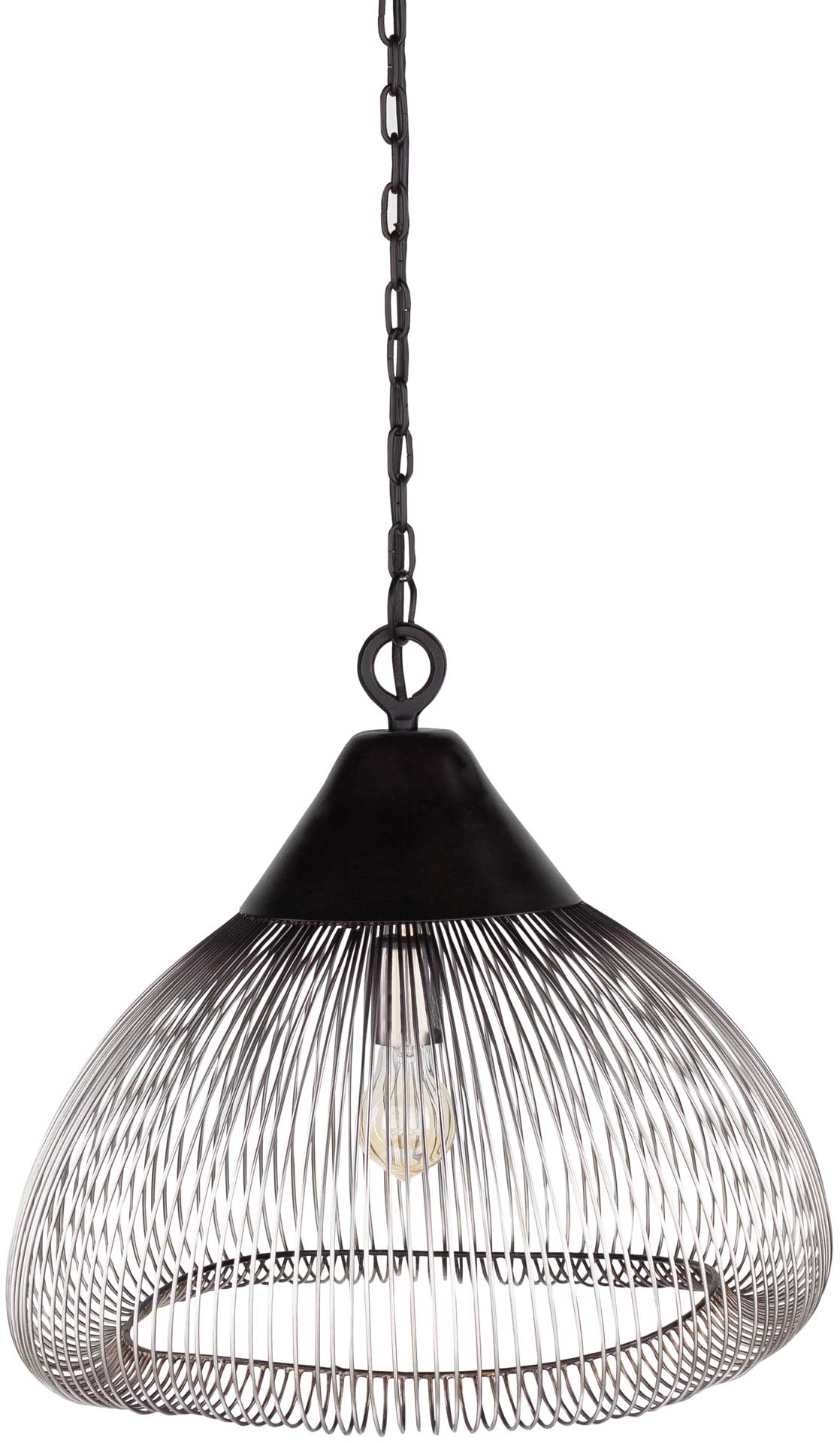 Ema Ceiling Lamp Black/Silver