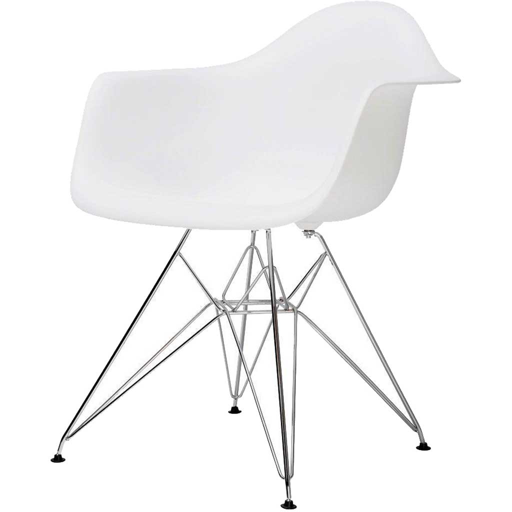 Wilbur Dining Arm Chair White