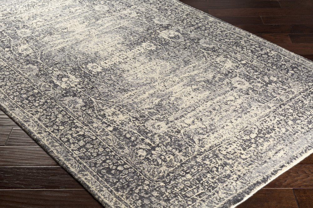 Edith Cream/Medium Gray/Charcoal Area Rug