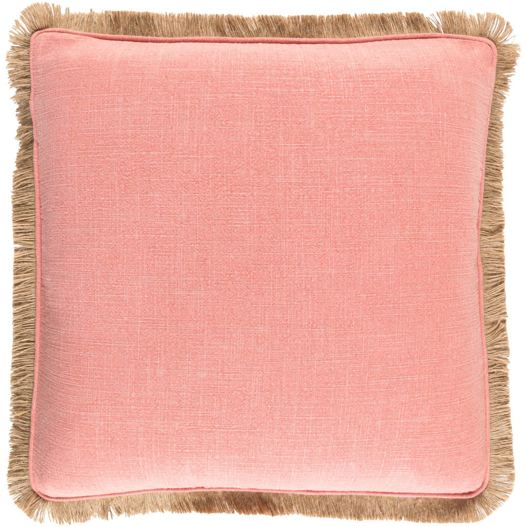 Ellery Coral/Beige Pillow