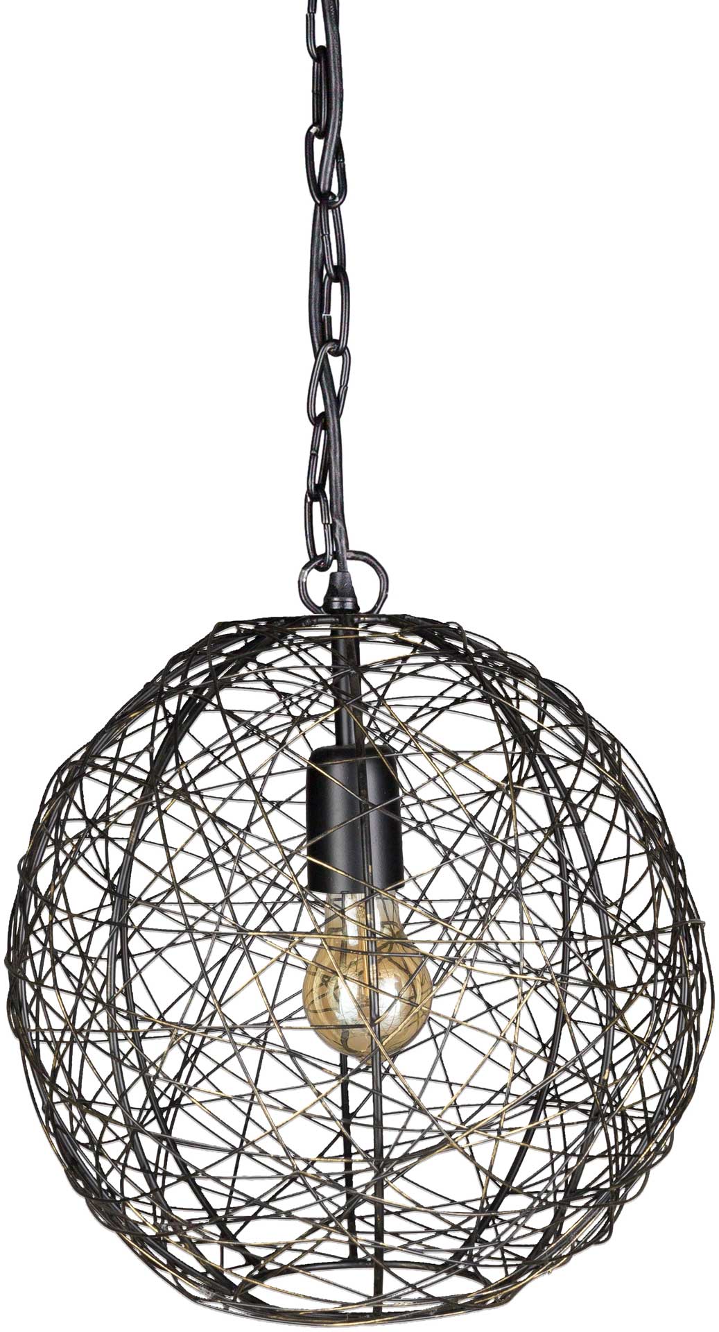Emberly 3 Concentric Pendant Bronze