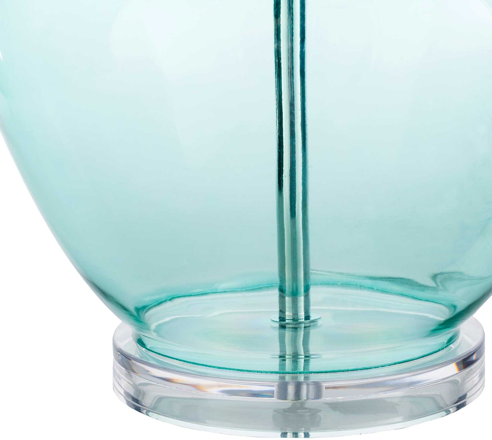 Eddie Table Lamp Ivory/Pale Blue/Aqua