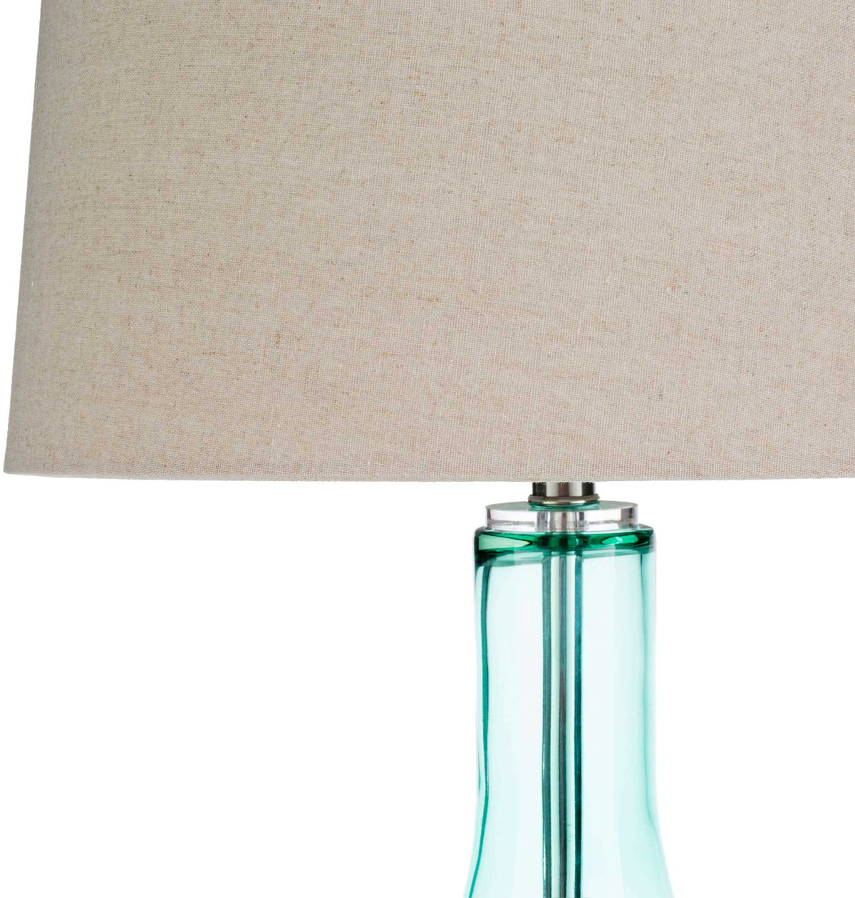 Eddie Table Lamp Ivory/Pale Blue/Aqua