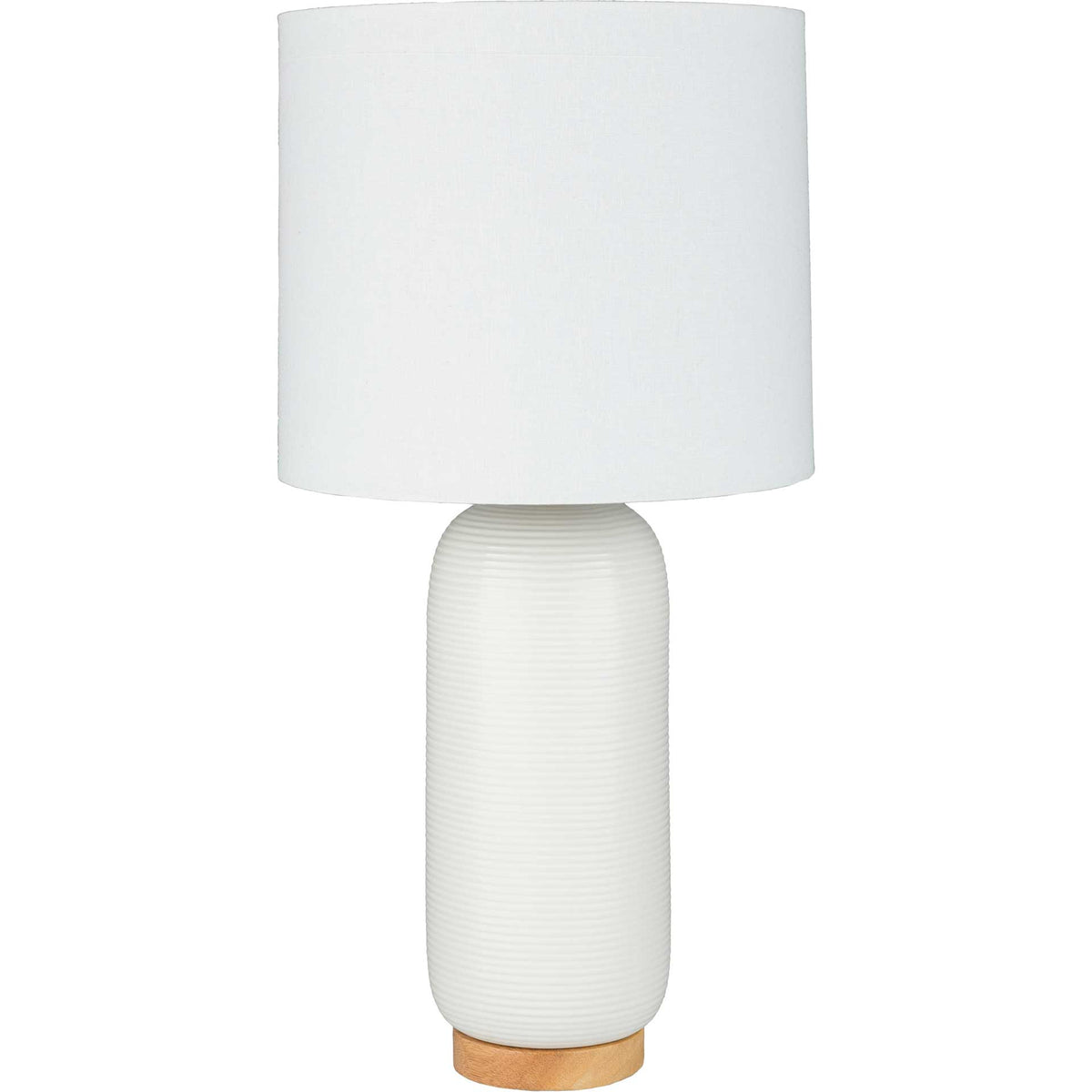 Everly Table Lamp White