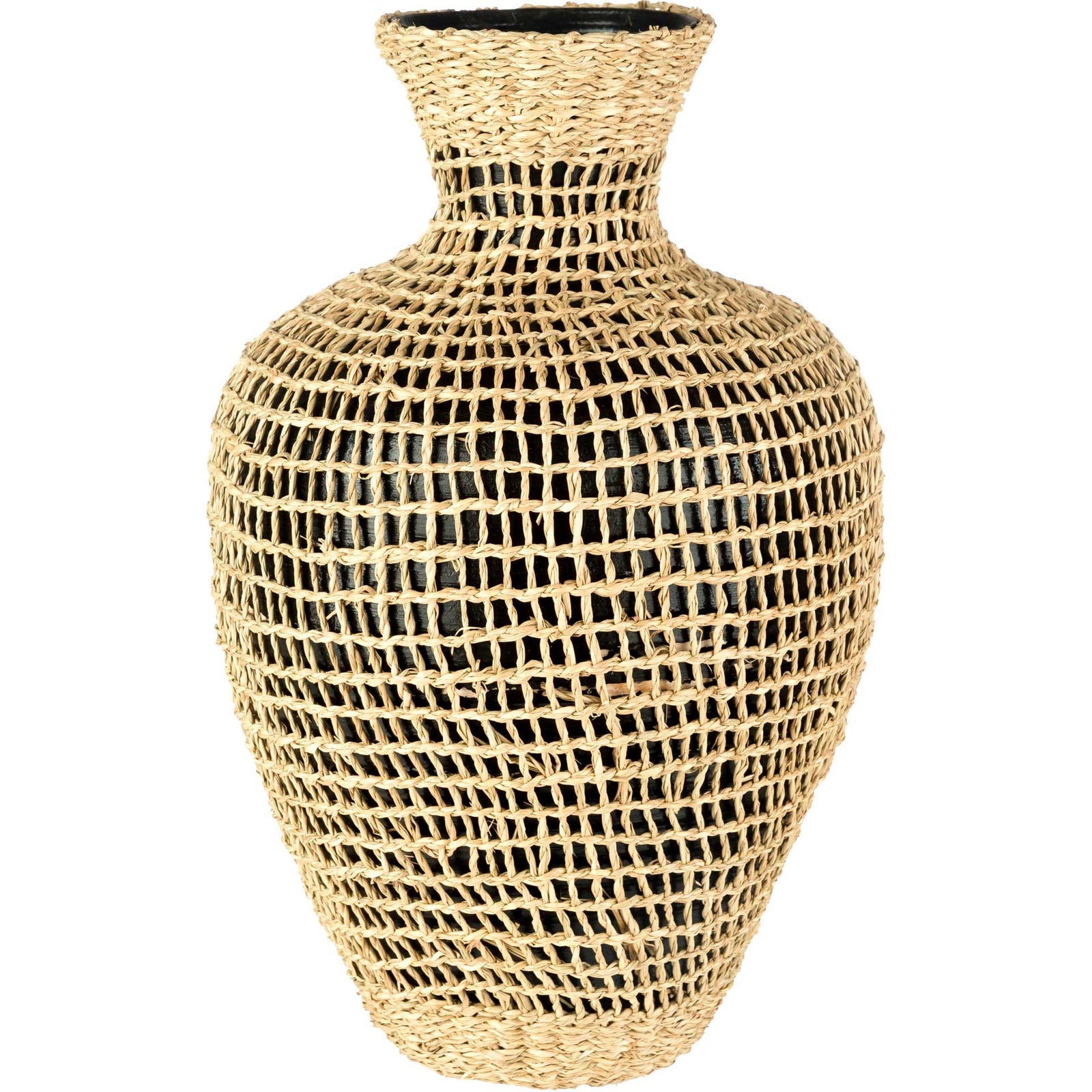 Elaine Vase Black Small