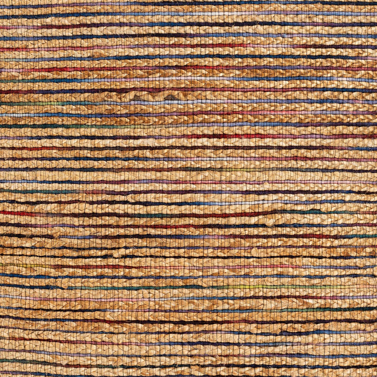 Estella Pouf Mustard/Wheat/Fuschia