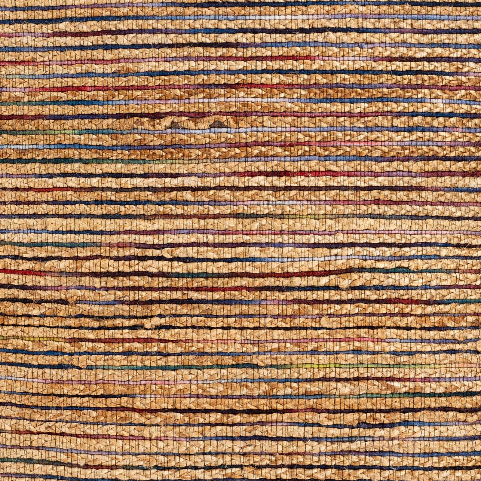 Estella Pouf Mustard/Wheat/Fuschia