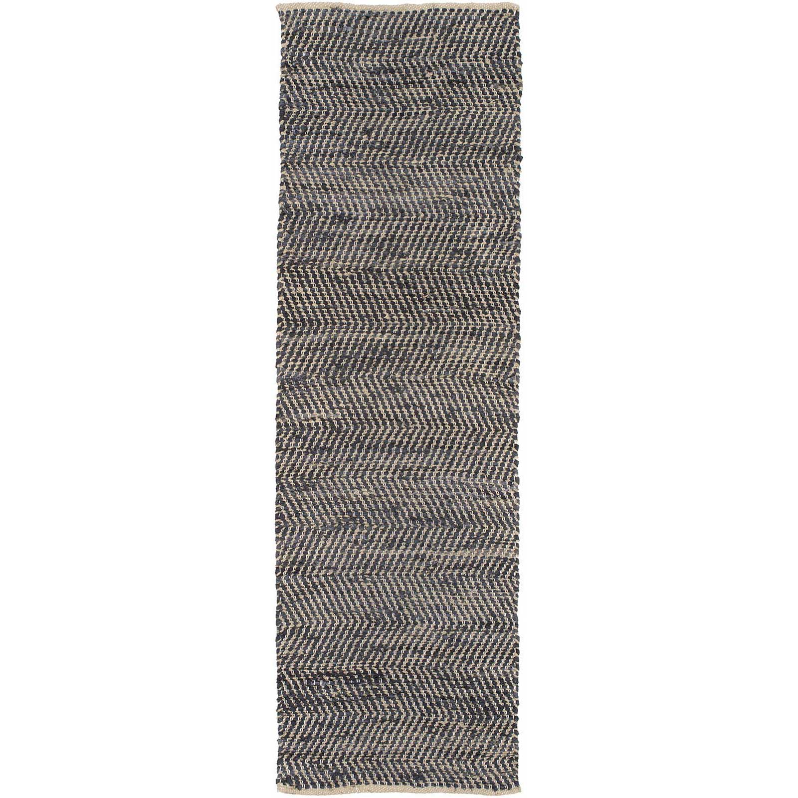 Fanore Navy/Olive Runner Rug