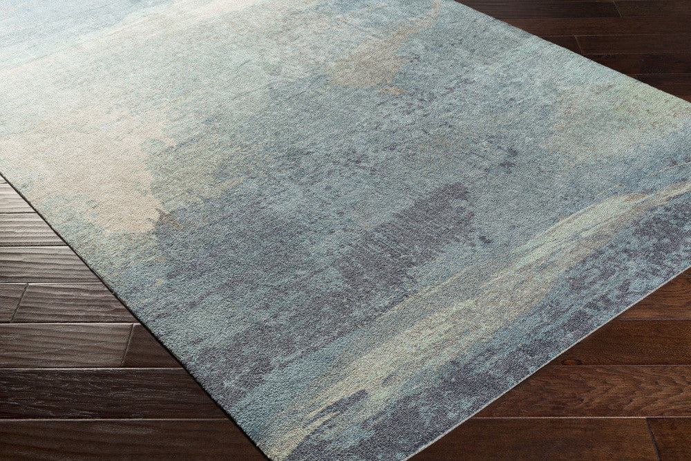 Felicity Slate/Sky Blue/Navy Area Rug