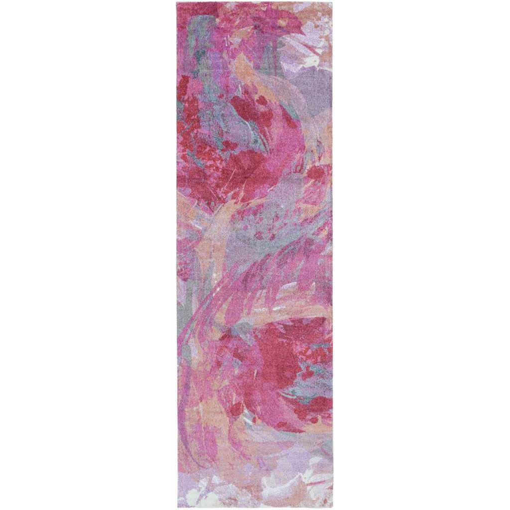 Felicity Hot Pink/Lavender/Teal Runner Rug