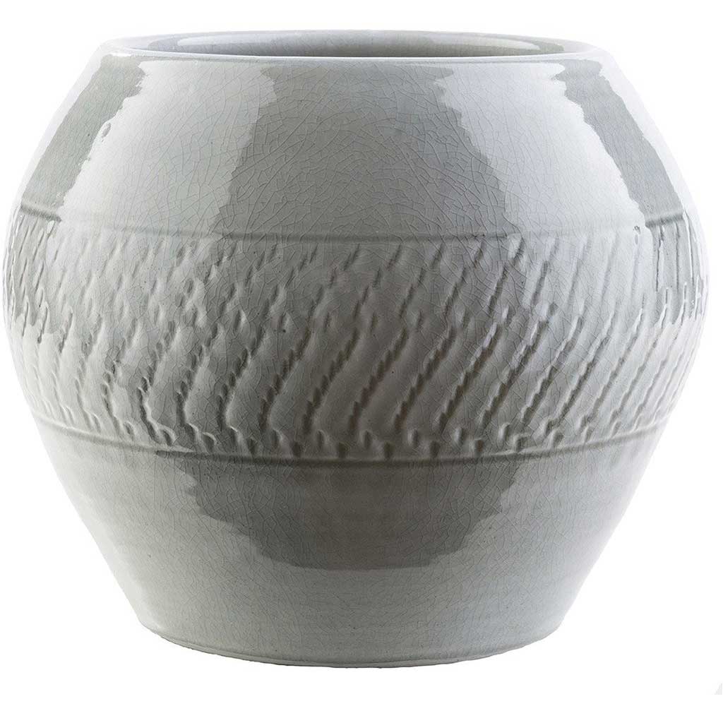 Fiesta Ceramic Pot Light Gray Normal