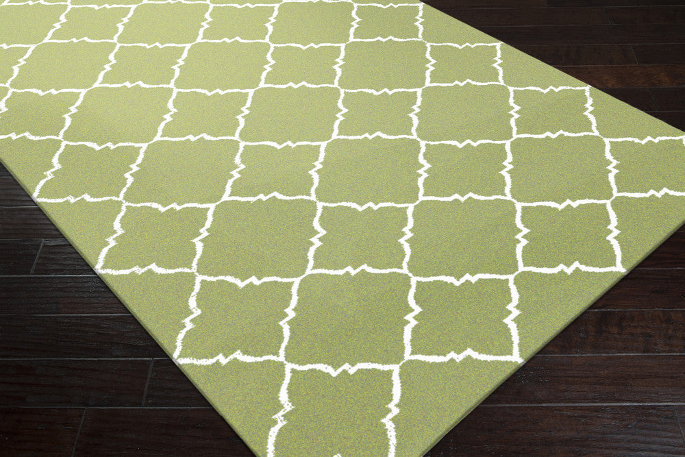 Frontier Diamond Lime/Ivory Area Rug