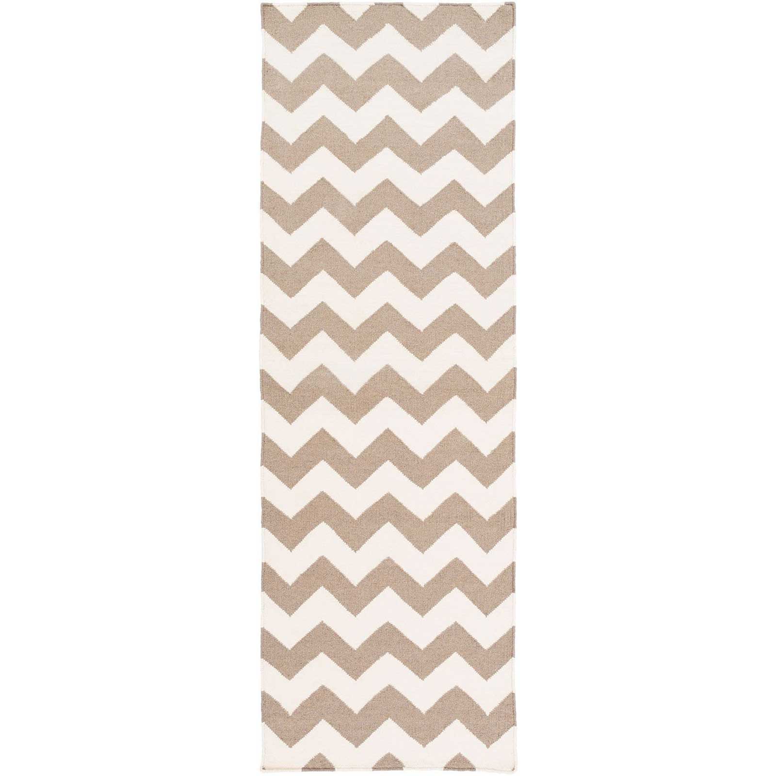 Frontier Ivory/Taupe Runner Rug