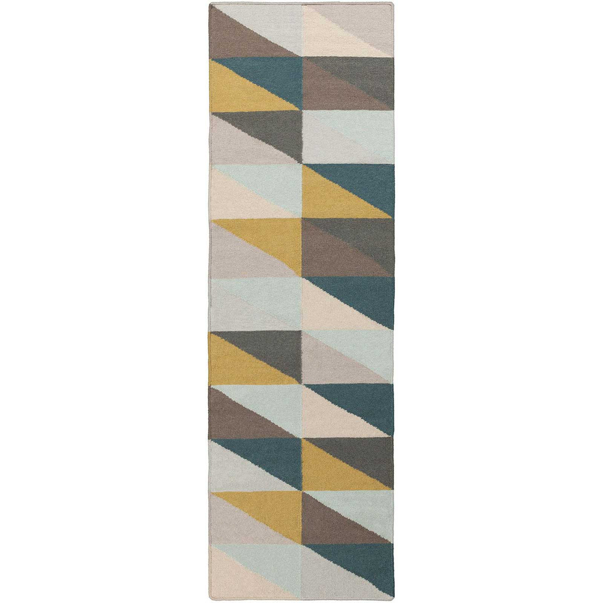 Frontier Gold/Taupe Runner Rug
