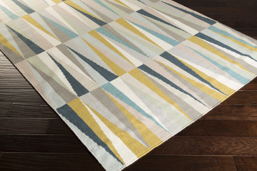 Frontier Teal/Ivory Area Rug