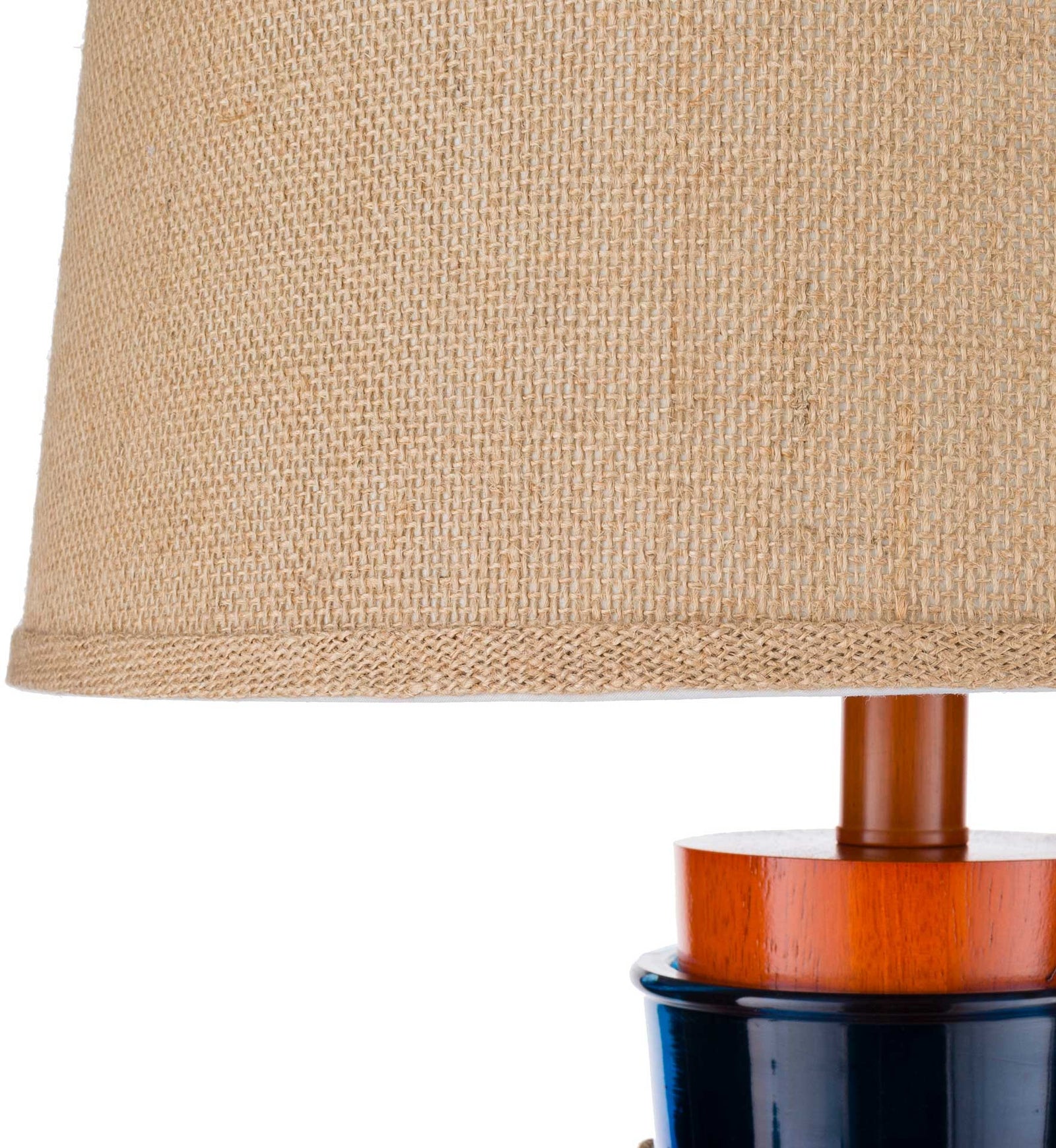 Amaia Table Lamp Dark Blue/Wheat/Navy