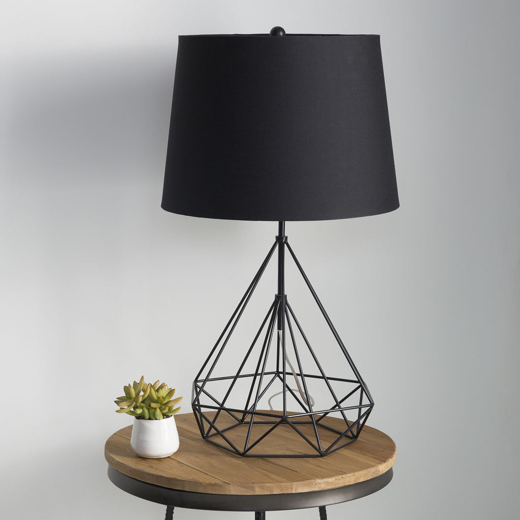 Fuller Black Table Lamp