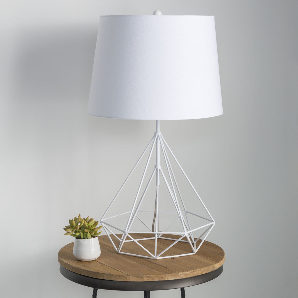 Fuller White Table Lamp