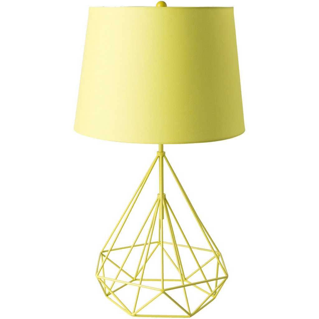 Fuller Yellow Table Lamp