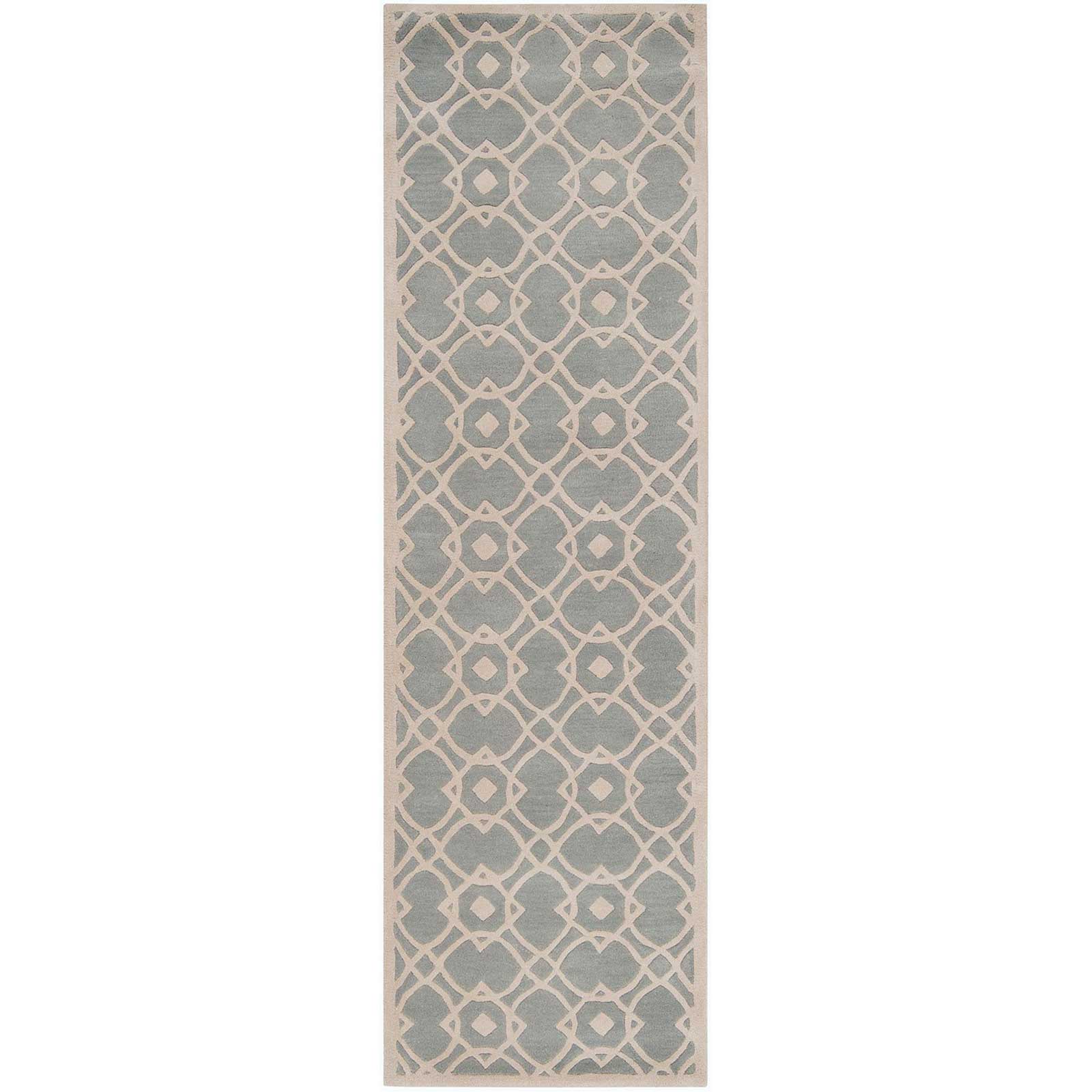 Goa Light Gray/Beige Runner Rug