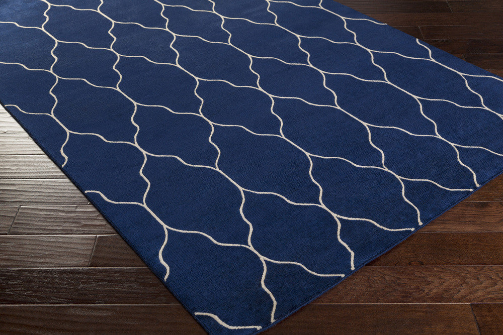 Gates Cobalt/Light Gray Area Rug