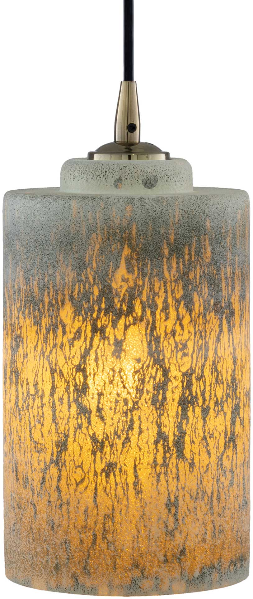 Gideon Ceiling Lamp White/Medium Gray/Rust