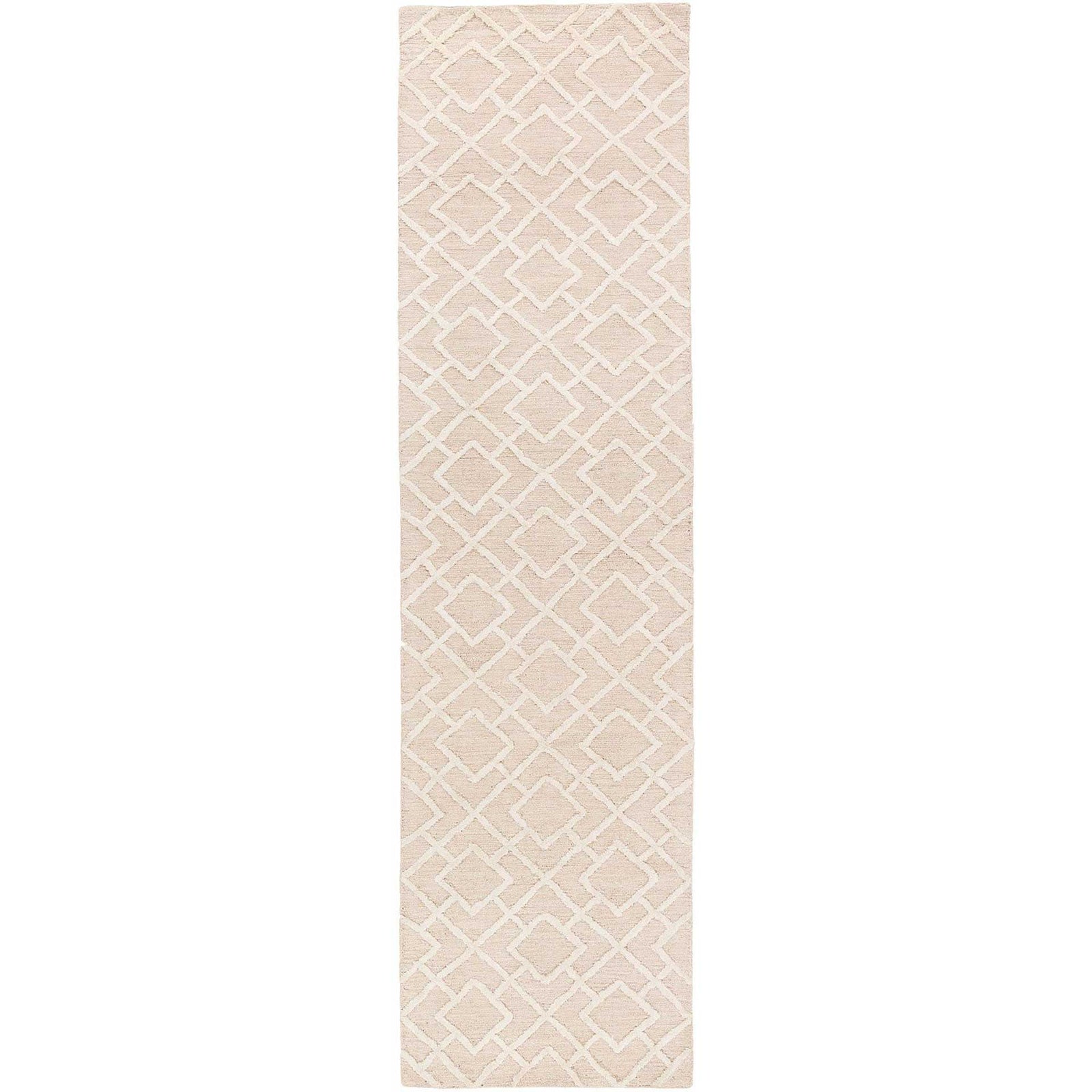 Gable Ivory/Beige Runner Rug