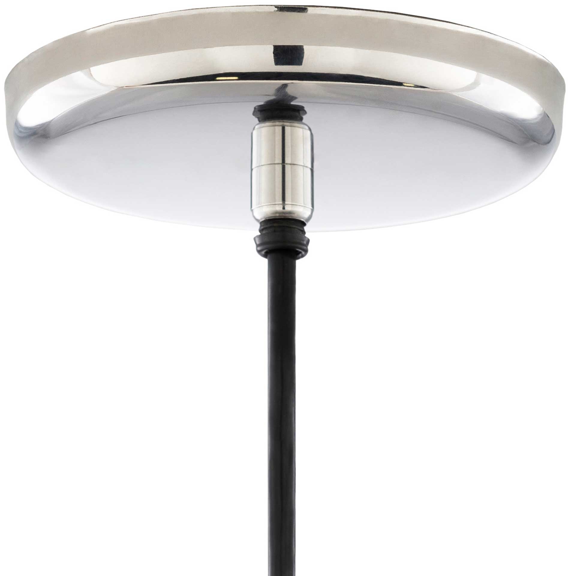 Gianni Ceiling Lamp Light Gray/Nickel