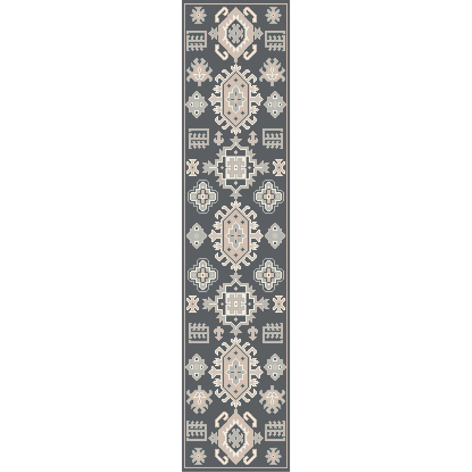 Greta Taupe/Slate Runner Rug