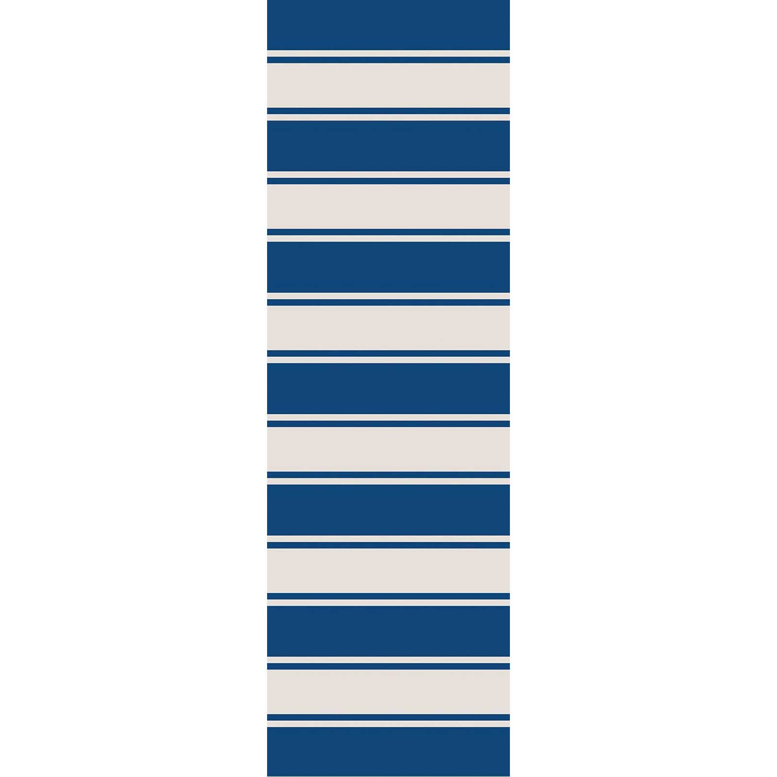 Habersham Cobalt/Ivory Runner Rug