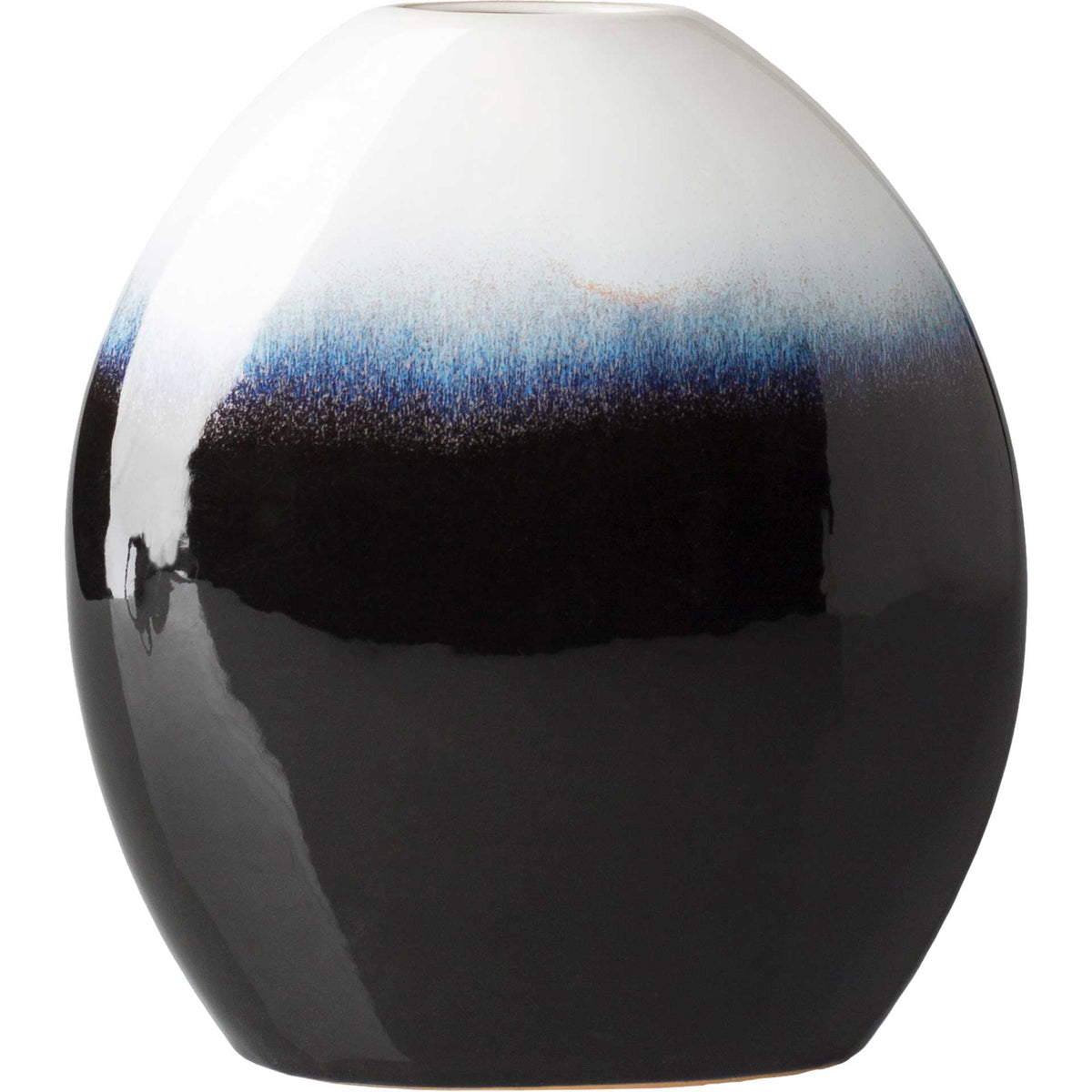 Hamza Vase Ivory/Navy