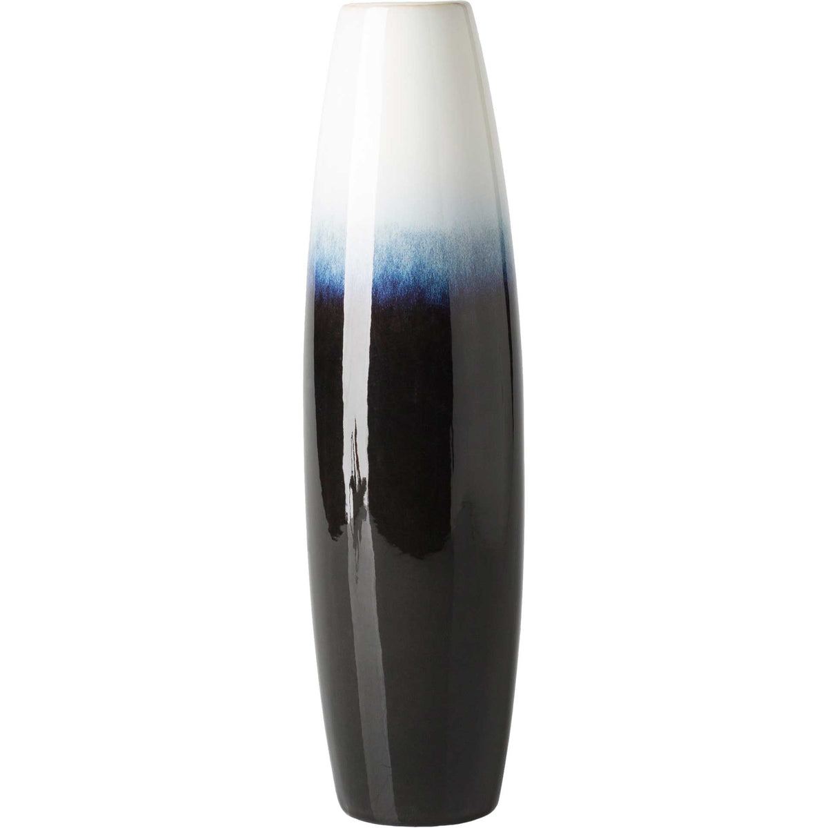 Hamza Vase Ivory/Navy