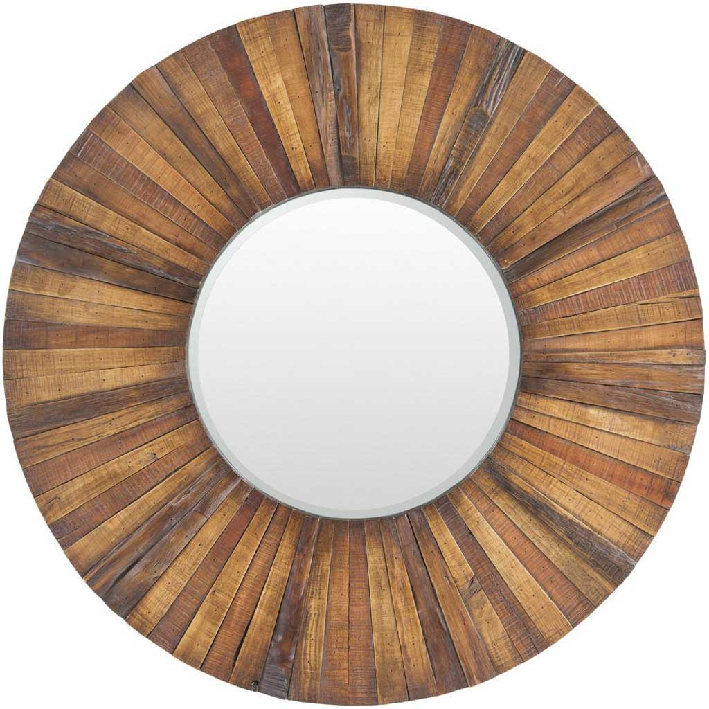 Hardy Brown Wall Mirror